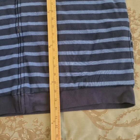 Disney Parks Mickey Mouse Blue Striped Fur Lined Full Zip Hoodie Size XXL - Picture 9 of 9